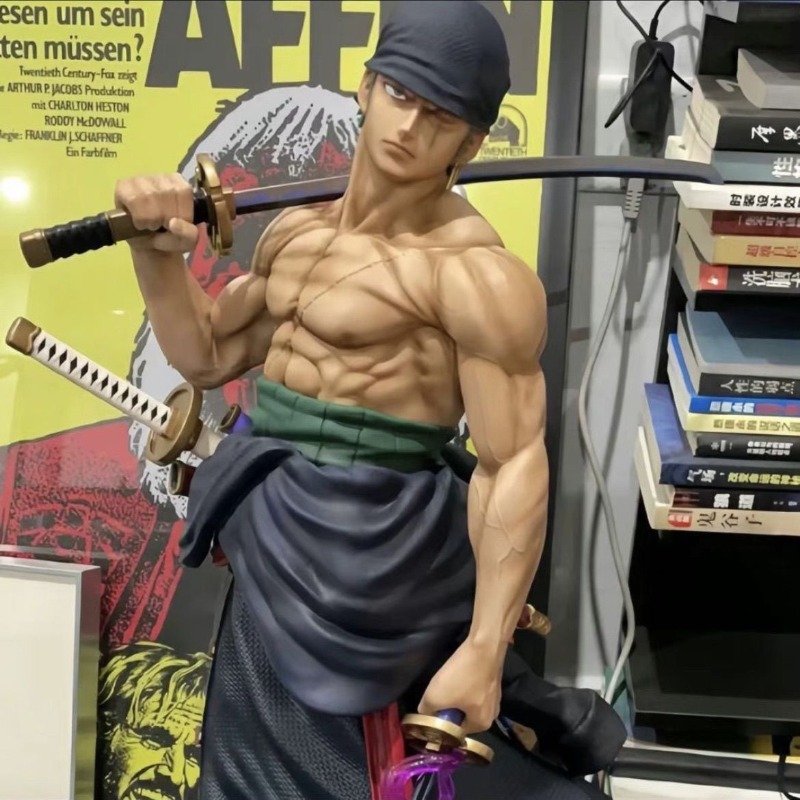 Vinyl Figure Blank - One Piece Solon Membawa Pedang Dua