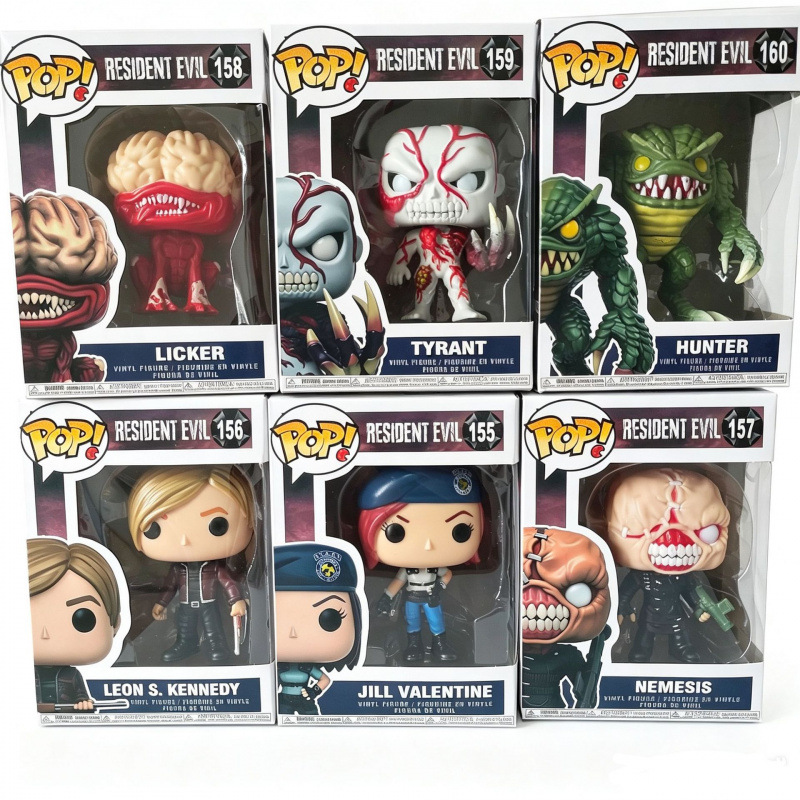 Vinyl Figure Blank - Figur Aksi Resident Evil POP Karakter
