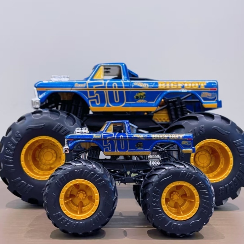 Hot Wheels Monster Trucks Bigf - Hot Wheels Car Monster Trucks ulasan dan harga