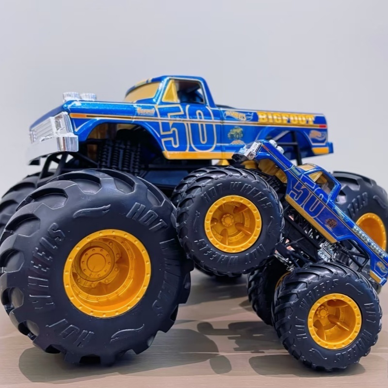 Hot Wheels Monster Trucks Bigf - Hot Wheels Car Monster Trucks ulasan dan harga