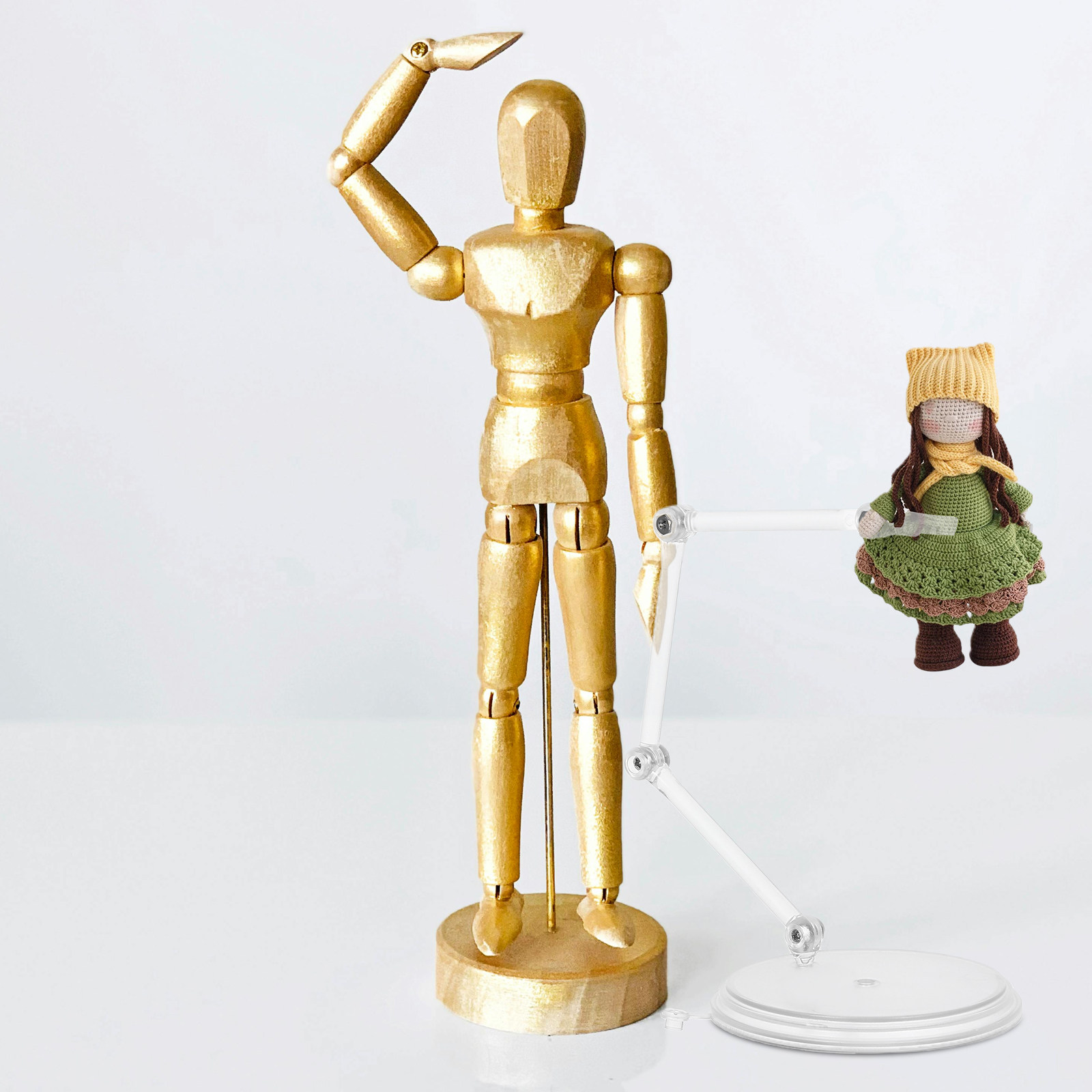 3 Buah Penyangga Transparan ya - Action Figure Stand ulasan dan harga