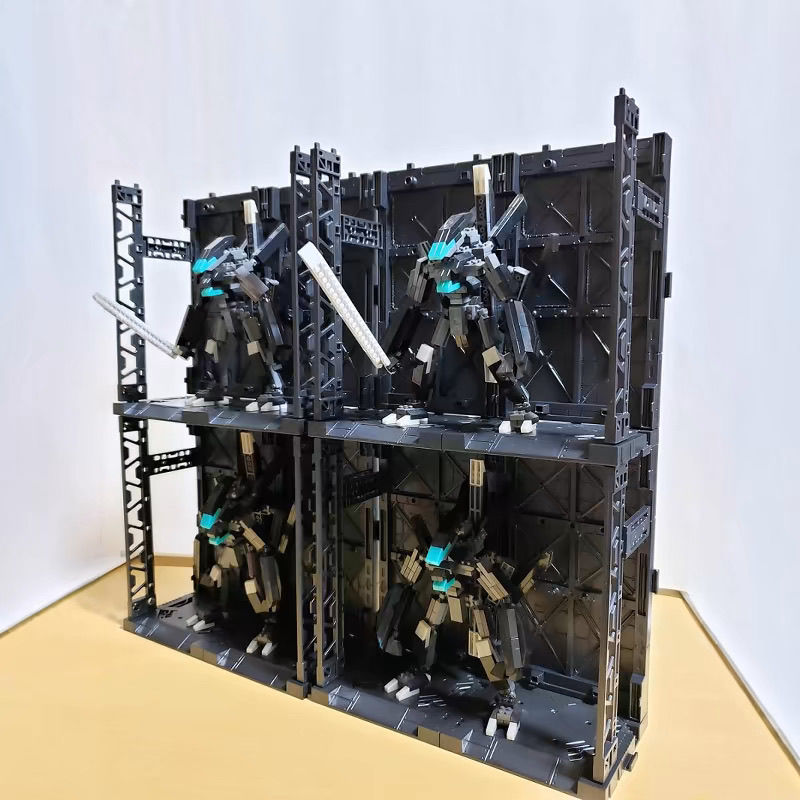 Rak Display Gundam Gnaku HG/RG - Bandai Model Gundam Rg ulasan dan harga