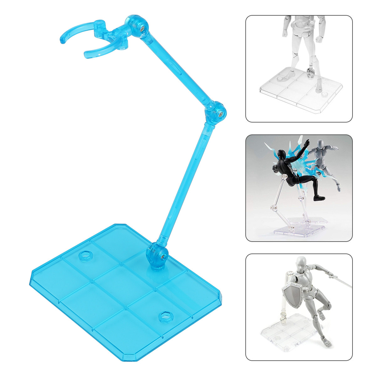 5 Buah Penyangga Figur Aksi, B - Action Figure Stand ulasan dan harga