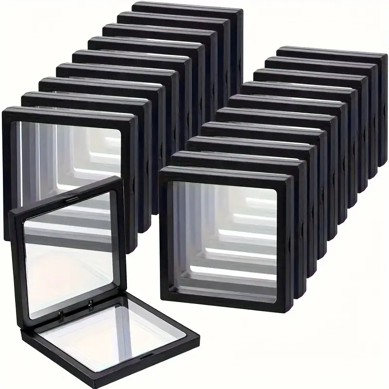 20 Buah Clearview 3D Kotak Dis - Display Case Acrylic ulasan dan harga